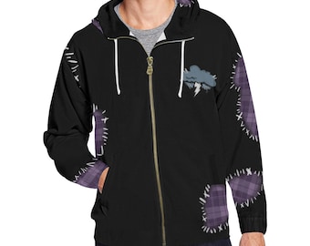 Anxiety cosplay printed fabric hoodie or sweatshirt