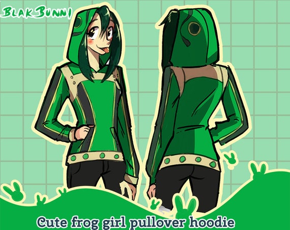cute frog hoodie