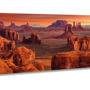 Monument Valley, Hunts Mesa, Riserva indiana Navajo, Arizona, USA, Decorazioni per ufficio, Arte murale, Belle arti, Carta, Tela, Metallo, Acrilico