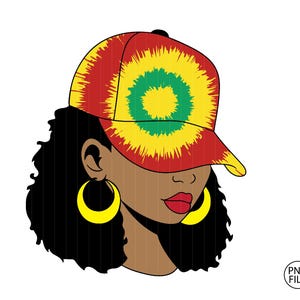 Beautiful Black Girl Png Bundle Black Girl With Afro Png Big Hair Afro Melanin Queen Black Girl Magic Sublimation Digital Download