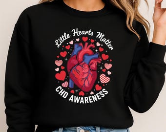 CHD Awareness SVG: Little Hearts Matter Design (Digital Download)