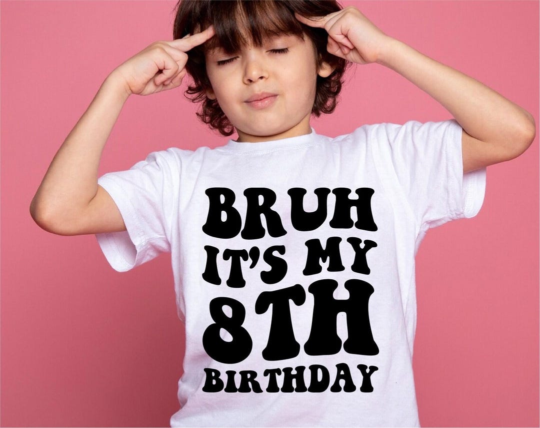 Bruh It's My 8th Birthday 8 Year Old Boys House Flags Sold By