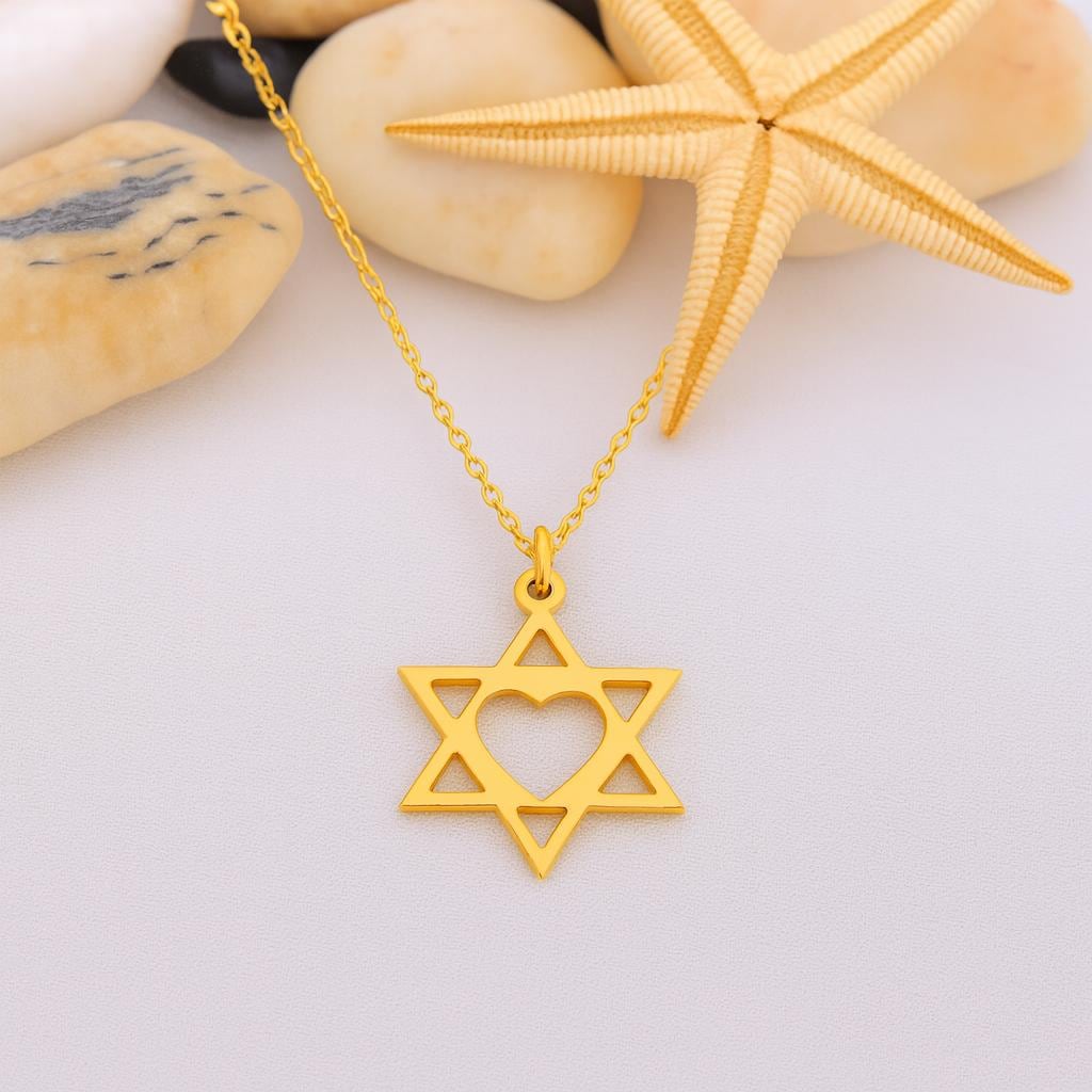 Dainty Star Necklace Gold Star Pendant Necklace Silver Suleiman