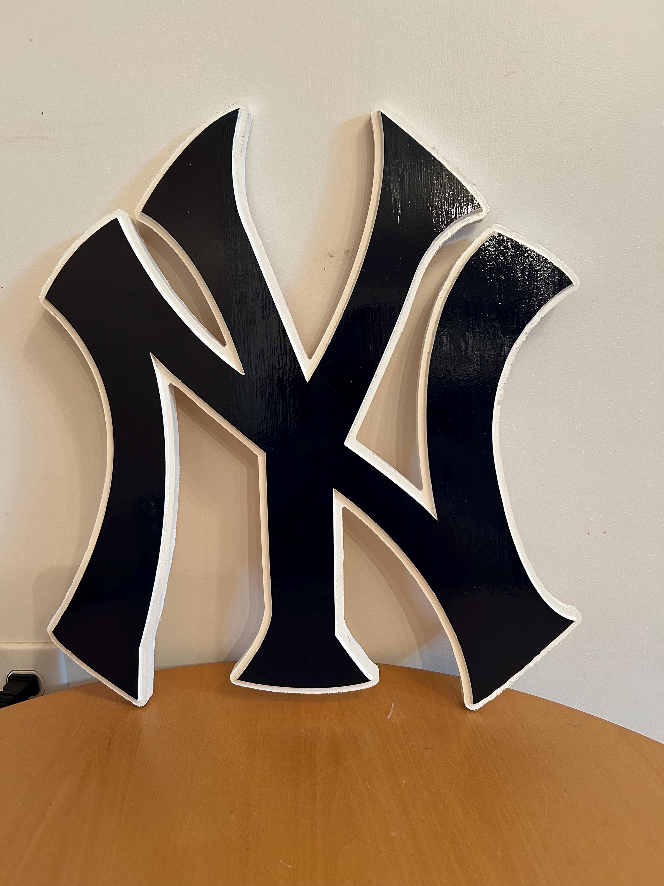 New York Yankees Wall Sign - Etsy