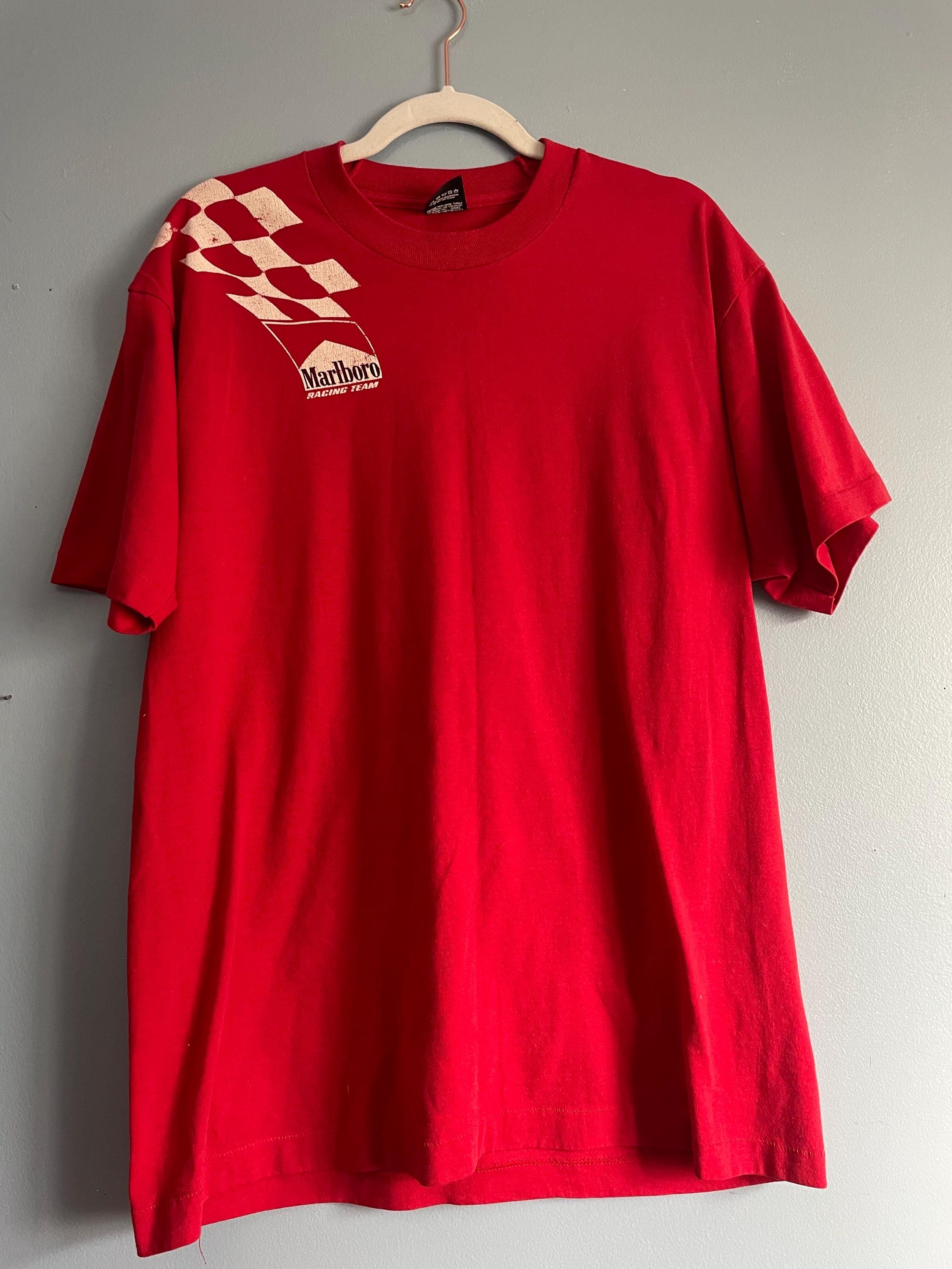Vintage MARLBORO RACING Tee - Etsy