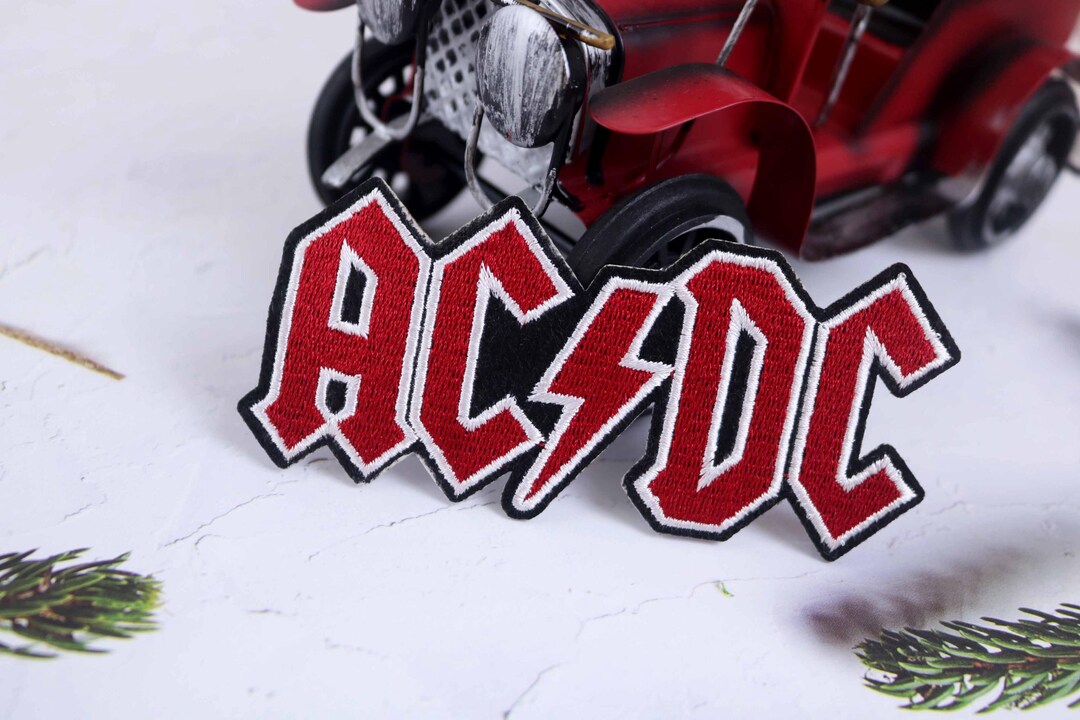 ACDC Patch, Band Patch, Music Patch, Iron on Patch, Embroidered Patch ...