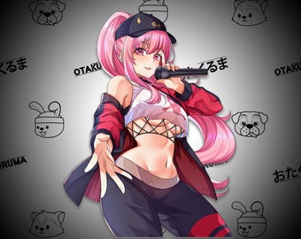 Mori Calliope [Hololive] Car Vinyl Sticker