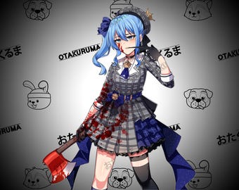 Hoshimachi Suisei Decal - Etsy