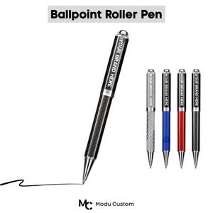 Custom Logo Premium Ballpoint Roller Pen | Custom Corporate Gifts | Affordable Custom Gifts | Personalized Pen Gift | Customized Luxury Pens