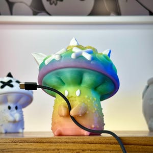 Spooky Mushroom Cable Holder