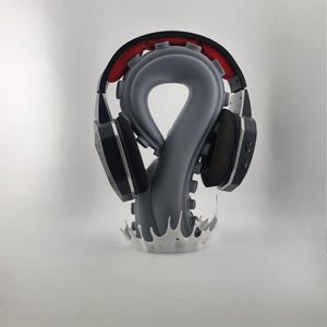 Tentacle Headphone Stand - 3D Printed Octopus Design for Desk or Gaming Setup - Unique Headset Holder