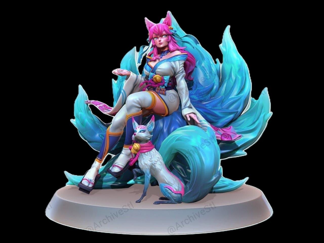 League of legends ahri figure - Etsy 日本
