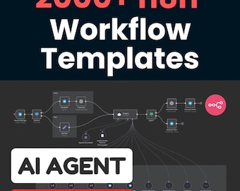 2000以上のn8nワークフローテンプレート、反復タスクの自動化、即時ダウンロード、ビジネス、マーケティング、ソーシャルメディアなどのためのコード不要の自動化