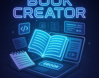 100 libros electrónicos y portadas de libros personalizados, creación de libros en masa, creador de libros en masa, redacción de libros personalizados, creador de libros PDF, servicios de creación de libros electrónicos en masa