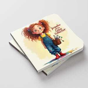 Jacqueline and the Color Collector: Storybook, Storytelling, Shy Boy, Picture Book, Storytime, Bedstory, Children&#39;s Book, Color StoryBooks