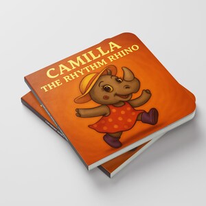 Camilla, das Rhythmus-Nashorn: Eine gereimte Gutenachtgeschichte für Kinder über Freundschaft, Freundlichkeit und Ehrlichkeit! (Mädchenabenteuer, Brief, Tiergeschichte)