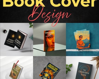 I will create 100 professional book covers with 10 mockup options to choose from - 100 eBook Covers (10 Options, 1 Final Mockup per Cover)