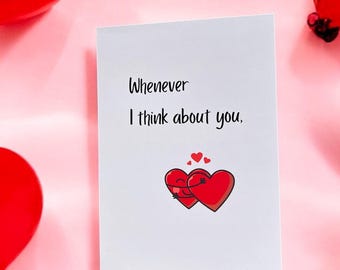 Silly Romantic Greeting Card For Him