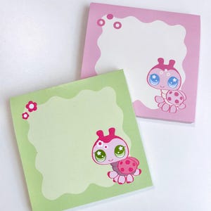 Karteczki samoprzylepne inspirowane Biedronką Littlest Pet Shop