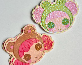 Lalaloopsy Holohraphic Vinyl Stickers