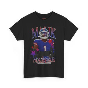 Vintage Malik Nabers Graphic Tee