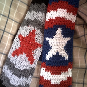 Captain America Winter Soldier Scarf