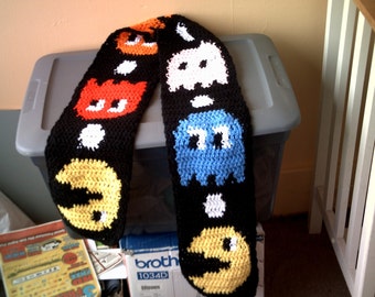 Pac Man Scarf -made to order slot