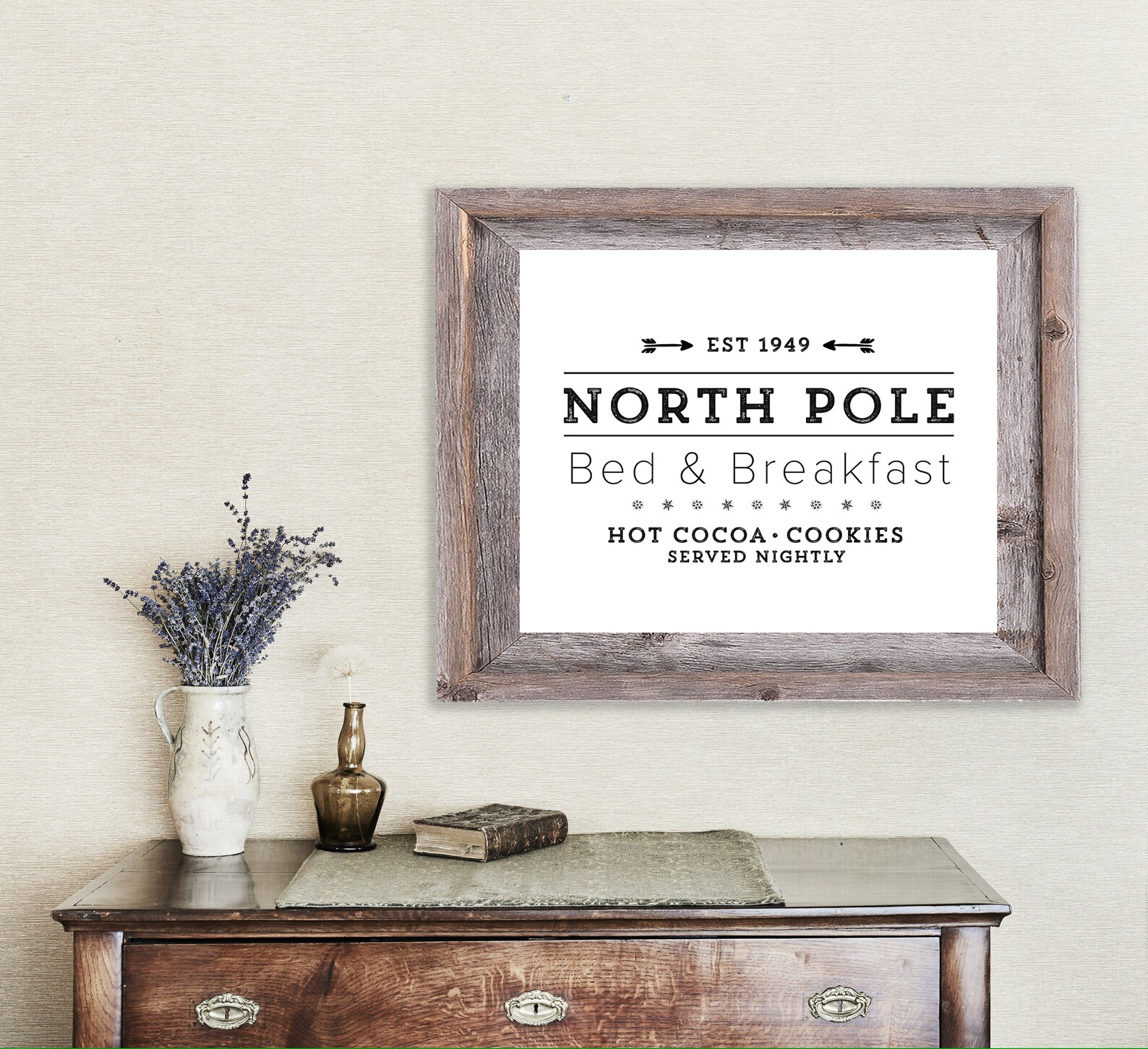 North Pole Signs Printable For Christmas