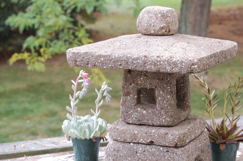 Farmbrook Designs Hypertufa Garden Lantern