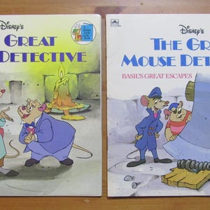 The Great Mouse Detective & Basil's Great Escapes Set of 2 Disney