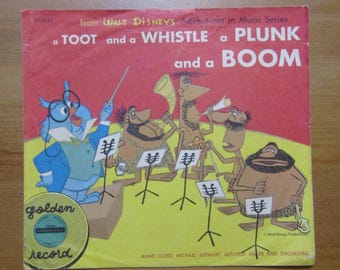 A Toot and A Whistle, A Plunk and A Boom- Record Sleeve ONLY, NO RECORD 1950s
