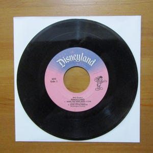Wenn du dir etwas wünschst, Pinocchio – 45 U/min, Walt Disney, 1962