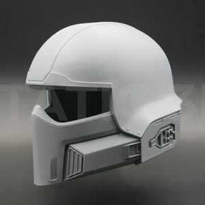 B-01 Helmet | Inspired by HD2 | Cosplay | DIY | Wearable
