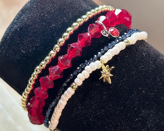 The Pale Elf Set | Astarion Inspired Bracelet Set | Subtle Fandom Jewelry | Baldur’s Gate 3 |