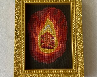 Wzór do haftu krzyżykowego „Agatha All Along”: dekoracja Witchcore (do pobrania w wersji cyfrowej)