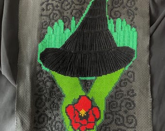 Wzór krzyżykowy „Wicked Elphaba”: Mak w Emerald City (wzór PDF, dostępny w PatternKeeper)