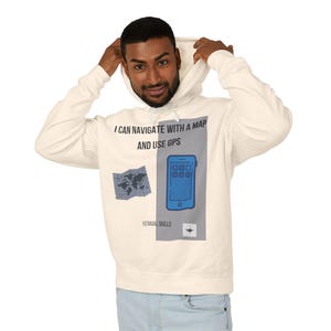 Sudadera con capucha Xennial / Sudadera con conversión de disco de vinilo a Spotify / Nacido a finales de los 70 y principios de los 80 / Regalo nostálgico de música y tecnología / Generación de lo analógico a lo digital