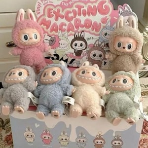 First Generation Labubu | Exciting Macaron | Blind Box | Single | Authentic | Genuine