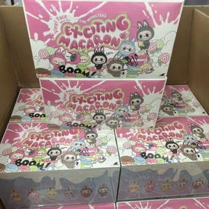 First Generation Labubu | Exciting Macaron | Blind Box | Full Set of 6 | Authentic | Genuine