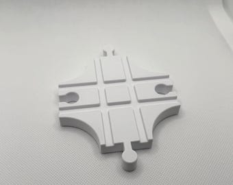 Straight wooden railway tracks compatible with BRIO & IKEA – H1 Style