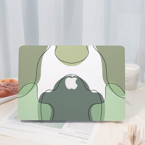 Custom Artist Lines MacBook Case,Macbook Case For Pro 13-14-15/16,Macbook Case For Air 11/13/15,Personalized Company Logo Name Macbook Case