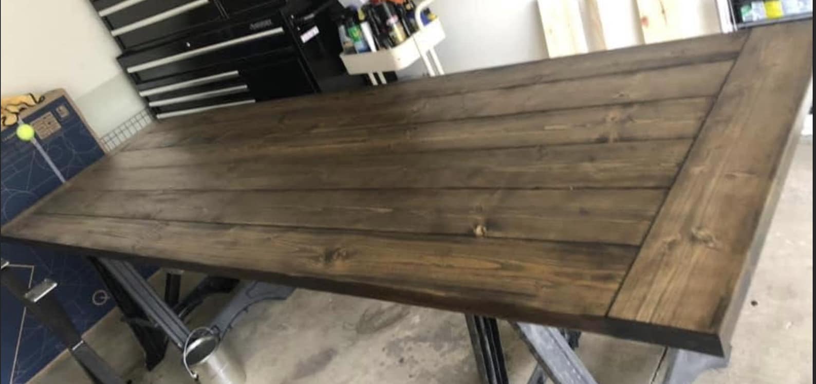 Rustic Farmhouse Dining Table - Etsy