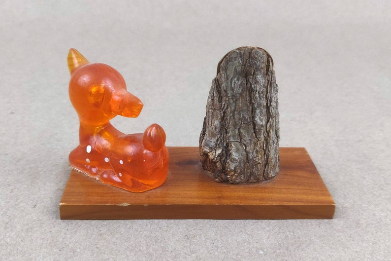Souvenir Deer Thermometer from Greene Iowa Deer Knick Knack Souvenir Thermometer
