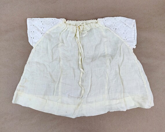 old fashioned drawstring baby gowns