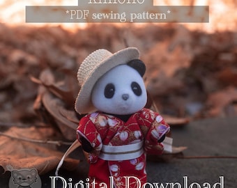 Sewing Pattern - Kimono for Flocked Critters