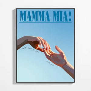 Mamma Mia Musical Digital Print/Poster