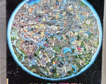 Puzzle géant « Peace Trek » vintage des années 80, 1 000 pièces, 61 x 61 cm