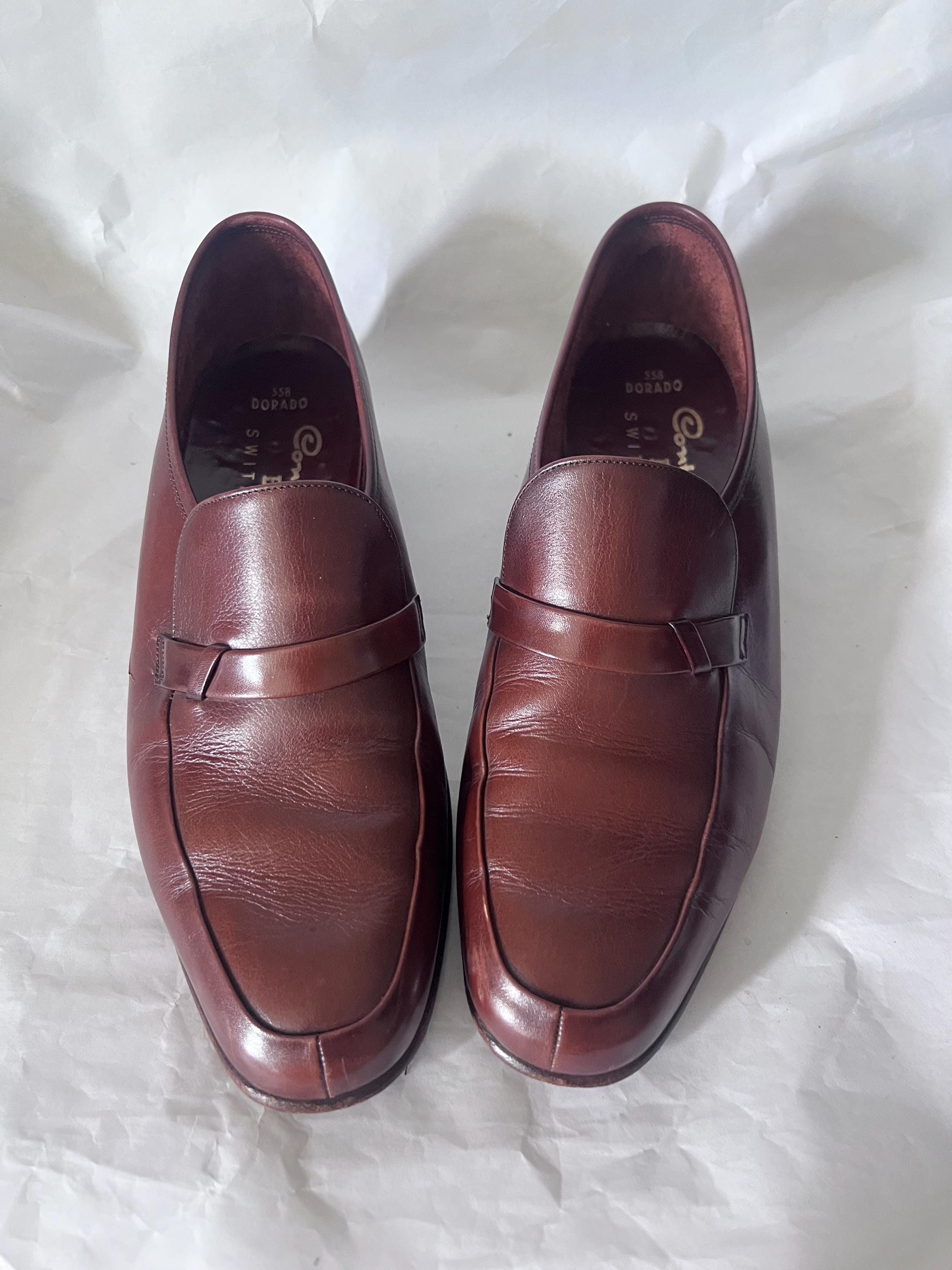 Vintage Bally Dristo Swiss Made Leather Slip On Dress Shoes Bally Leather Original Vintage Shoes for Men for sale | eBay main image 2