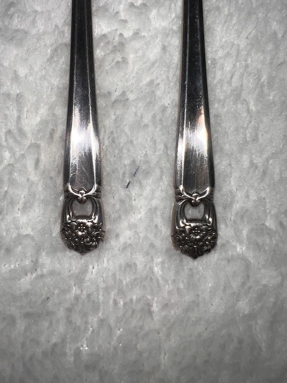 Eternally Yours by 1847 Rogers Bros Silverplate Serving Spoon Set