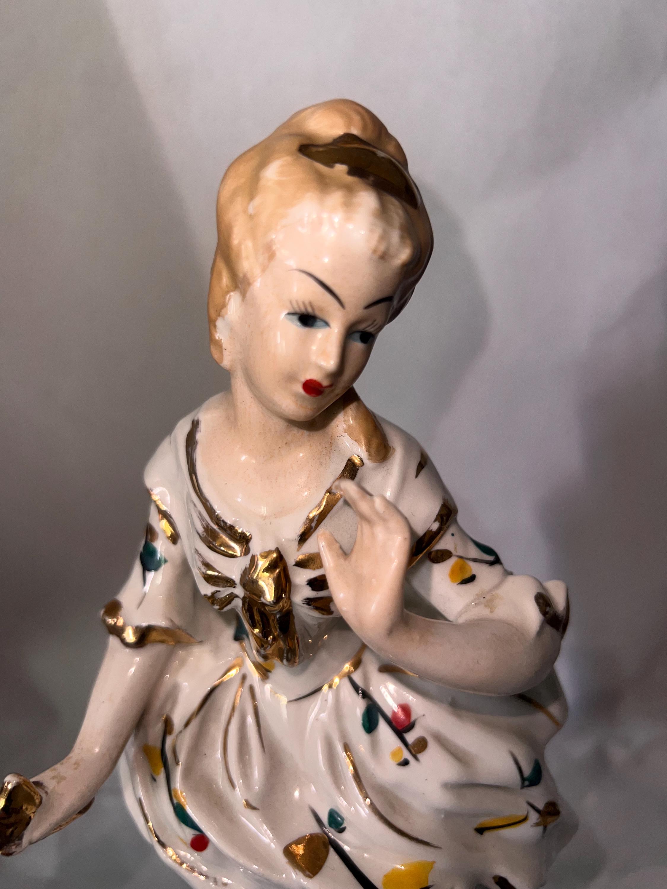 Porcelain lady figurines - Etsy 日本